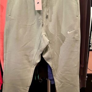 Men’s Nike Tapered Leg Fleece Jogger Pants - Mint Green